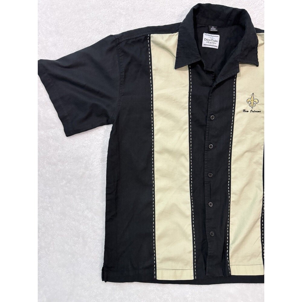 David Carey Originals Shirt Mens New Orleans Saints Football Sports Sz XL - Picture 3 of 9